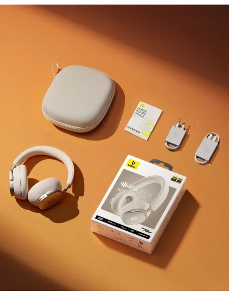 Baseus Inspire XH1 Blancos con ANC y Bluetooth 6.1