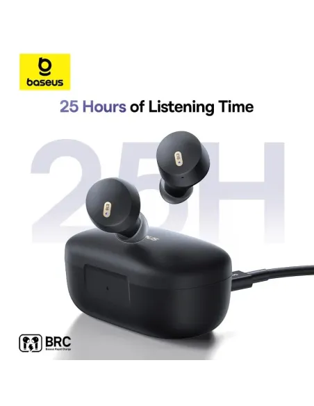 Auriculares Baseus Bowie E18 Negros True Wireless IPX4