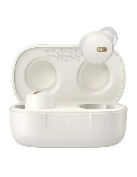 Baseus Bowie E18 Blancos True Wireless Auriculares Inalámbricos