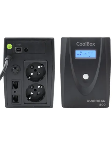 SAI CoolBox Guardian 3 800VA/480W con LCD