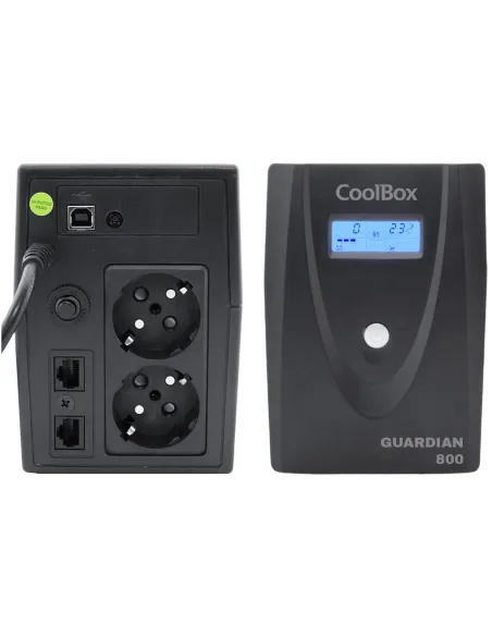 SAI CoolBox Guardian 3 800VA/480W con LCD