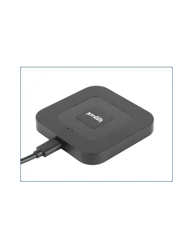 iggual IGG320723 Lector de DNI Electrónico Inteligente Compatible con DNI 4.0 SIP para Tarjetas ID USB-A a USB-C