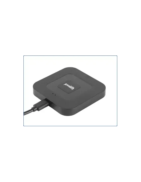 iggual IGG320723 Lector de DNI Electrónico Inteligente Compatible con DNI 4.0 SIP para Tarjetas ID USB-A a USB-C