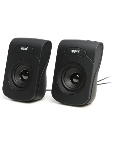 iggual IGG320716 Altavoces 2.0 para PC 6 W Mini-Jack + USB