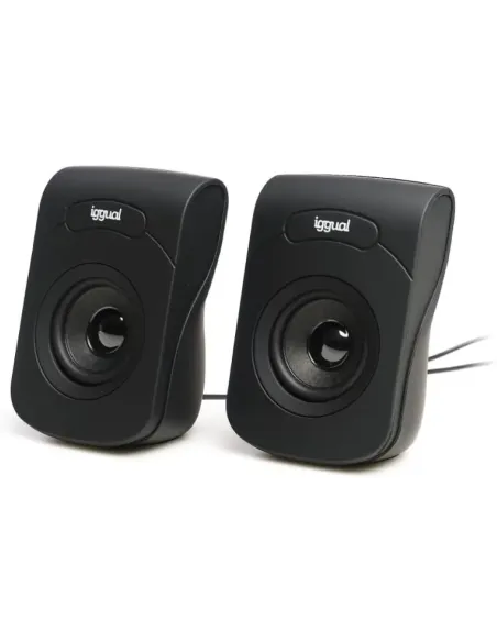 iggual IGG320716 Altavoces 2.0 para PC 6 W Mini-Jack + USB