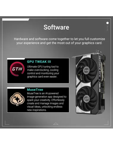ASUS Dual GeForce RTX 5060 Ti EVO OC Edition 16GB GDDR7
