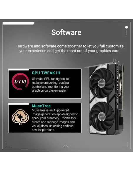 ASUS Dual GeForce RTX 5060 Ti EVO OC Edition 16GB GDDR7