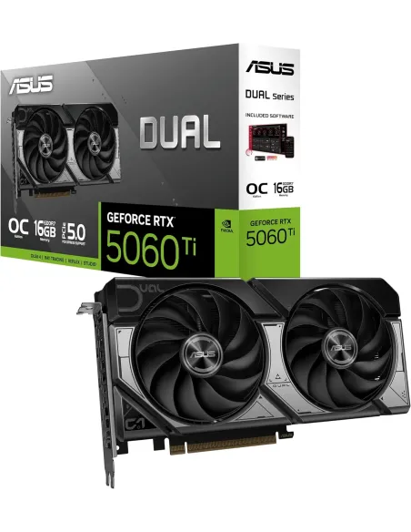 ASUS Dual GeForce RTX 5060 Ti EVO OC Edition 16GB GDDR7