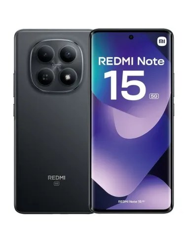 Xiaomi Redmi Note 15 5G 8/256GB Negro Libre AMOLED 120Hz Dual SIM Cámara 108MP HyperOS 2
