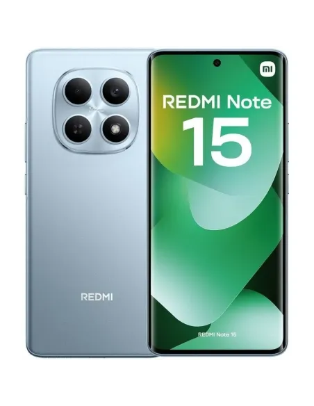 Xiaomi Redmi Note 15 8GB/256GB Azul Glaciar 6.77" AMOLED 4G Dual SIM Cámara 108MP IP64 HyperOS 2