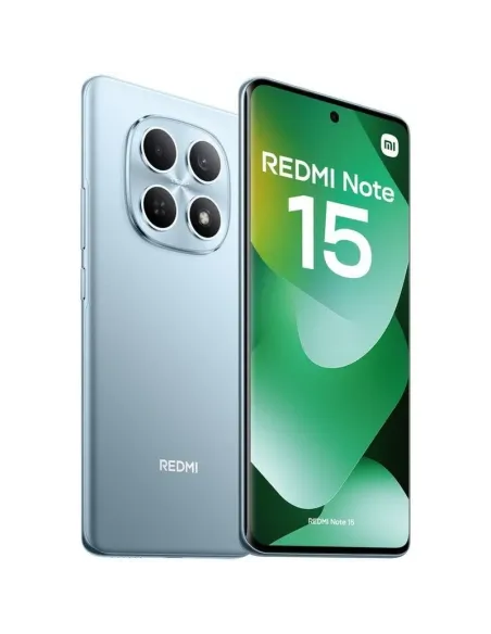 Móvil Xiaomi Redmi Note 15 8/256GB Azul Glaciar