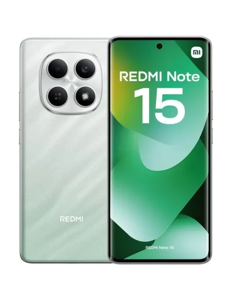 Xiaomi Redmi Note 15 6GB/128GB Verde 6.77" AMOLED 4G Dual SIM Cámara 108MP IP64 HyperOS 2