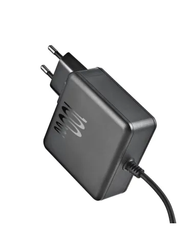 Cargador GaN NGS BUD 100W Negro para portátil y móvil