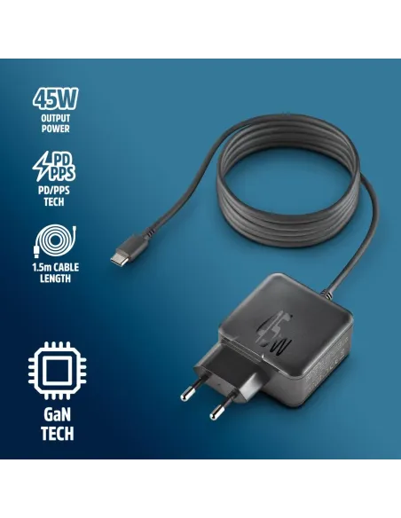 Cargador de Pared NGS GAN 45W-C con PPS