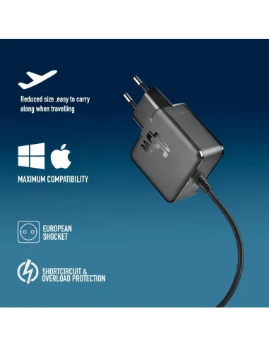 Cargador de Pared NGS GAN 45W-C con PPS