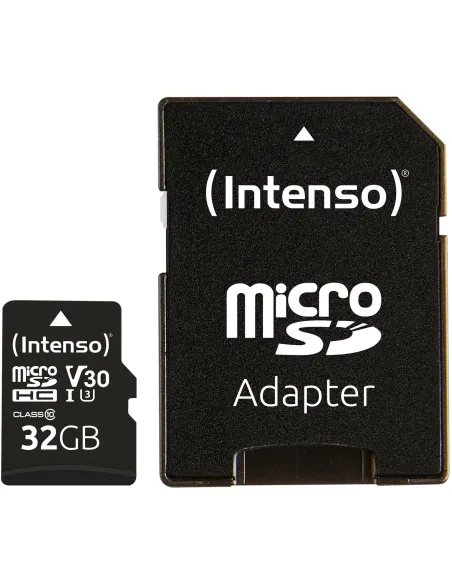 Intenso 3433480 32 GB Memoria Flash MicroSDHC U3/V30 UHS-I Clase 10