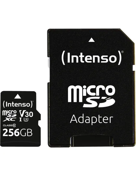 Intenso microSDXC UHS-I Professional 256 GB con Adaptador SD