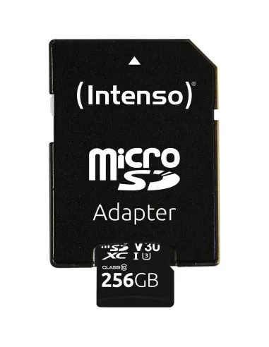 Tarjeta microSD Intenso microSDXC UHS-I Professional 256 GB