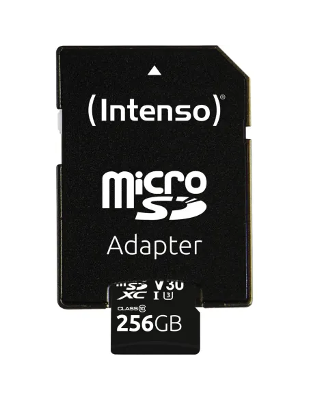 Tarjeta microSD Intenso microSDXC UHS-I Professional 256 GB