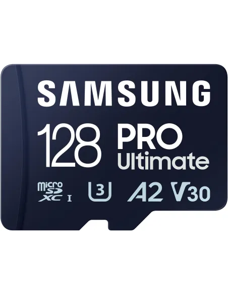 Samsung PRO Ultimate 128GB MicroSDXC UHS-I U3 A2 V30 + Adaptador SD