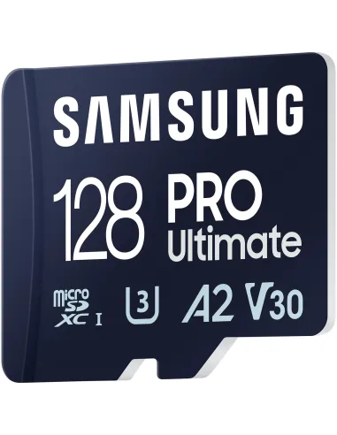 Samsung PRO Ultimate 128GB MicroSDXC UHS-I U3 A2 V30 + Adaptador SD