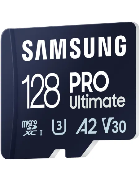 Samsung PRO Ultimate 128GB MicroSDXC UHS-I U3 A2 V30 + Adaptador SD