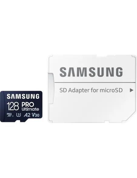 Samsung PRO Ultimate 128GB MicroSDXC UHS-I U3 A2 V30 + Adaptador SD