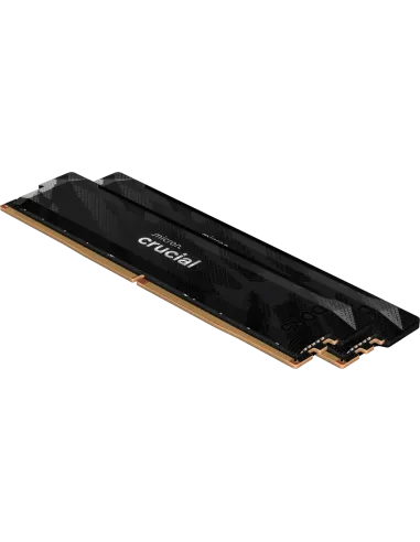 Crucial Pro Overclocking DDR5 32GB (16GBx2) 6400MT/s CL32 UDIMM OC Gaming Memory Negro (CP2K16G64C32U5B)