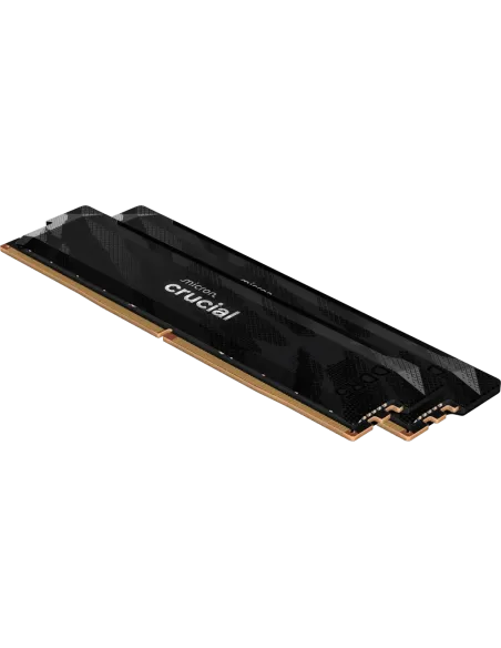 Crucial Pro Overclocking DDR5 32GB (16GBx2) 6400MT/s CL32 UDIMM OC Gaming Memory Negro (CP2K16G64C32U5B)