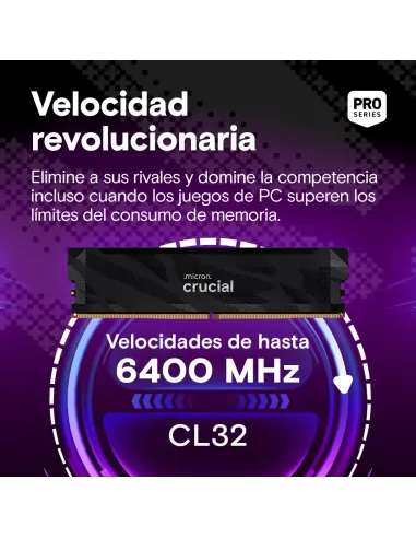 Crucial Pro Overclocking DDR5 32GB (16GBx2) 6400MT/s