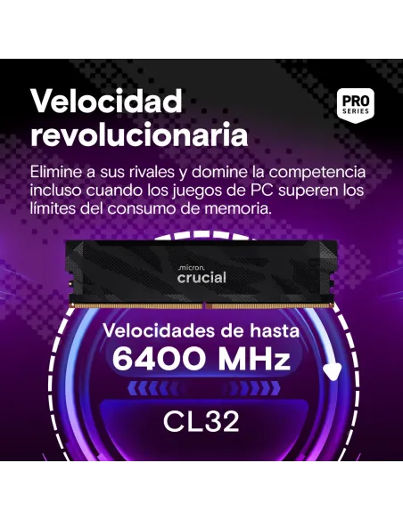 Crucial Pro Overclocking DDR5 32GB (16GBx2) 6400MT/s