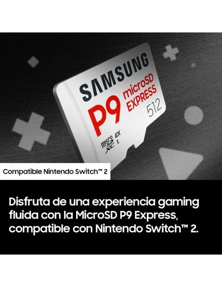Tarjeta microSD Samsung P9 MicroSD Express 256GB