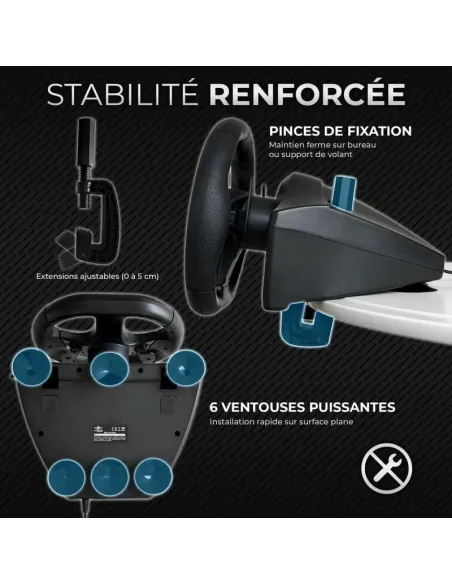 Volante Spirit of Gamer Race Wheel Pro 5 para PS5 y PC