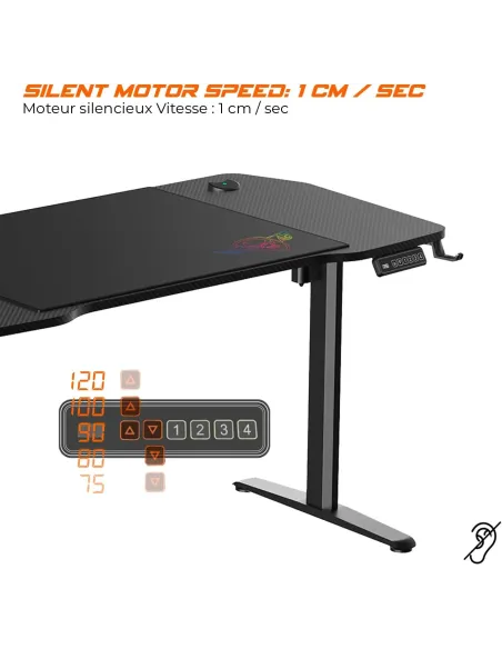 Mesa gaming Spirit of Gamer Headquarter 900 elevable