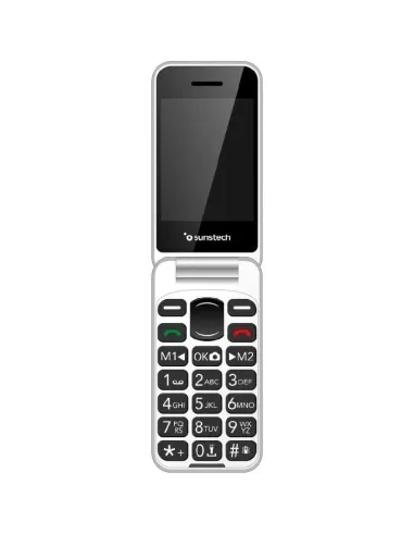 Teléfono senior Sunstech CELT25BK 4G con botón SOS