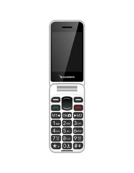 Teléfono senior Sunstech CELT25BK 4G con botón SOS