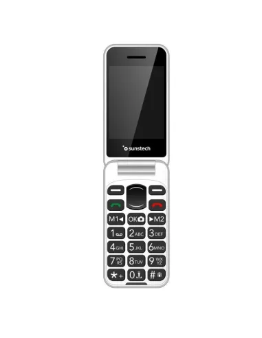 Teléfono senior Sunstech CELT25BL 4G con base SOS
