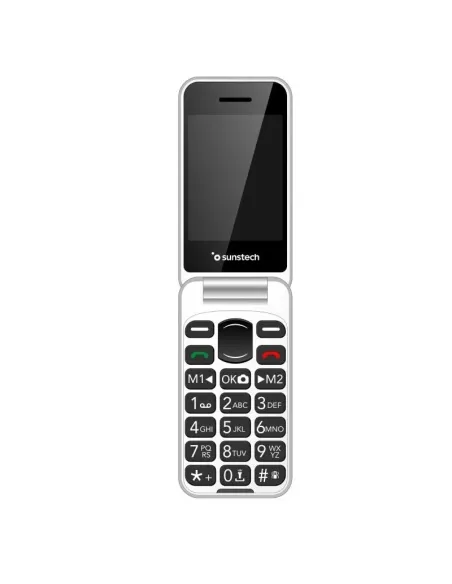 Teléfono senior Sunstech CELT25BL 4G con base SOS