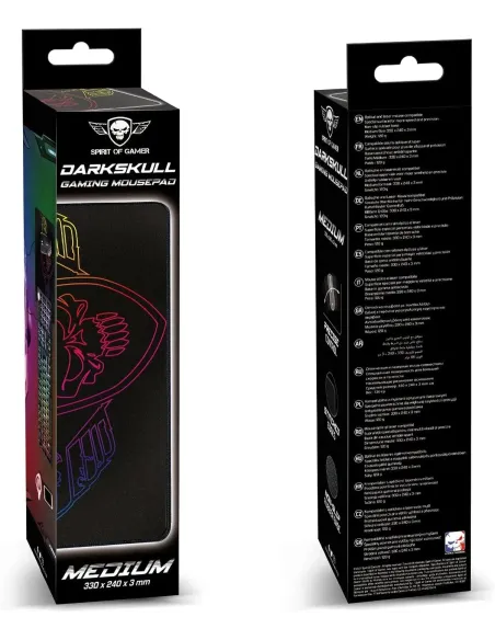 Alfombrilla gaming Spirit of Gamer Darkskull M 33x24