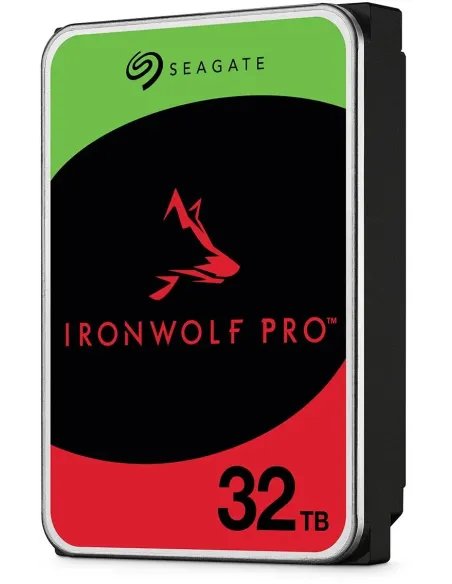 Disco Duro HDD Seagate IronWolf Pro 32TB para NAS 24/7 SATA