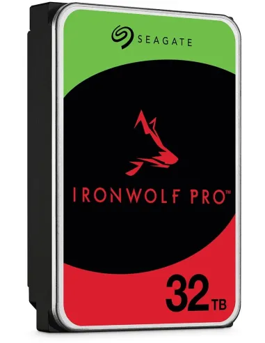 Disco Duro HDD Seagate IronWolf Pro 32TB para NAS 24/7 SATA