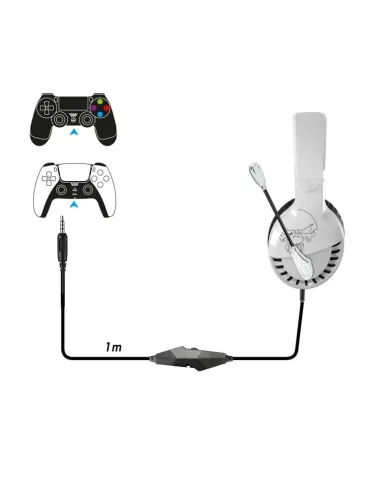 Auriculares Spirit of Gamer Pro-H3 Blancos para PS5/PS4