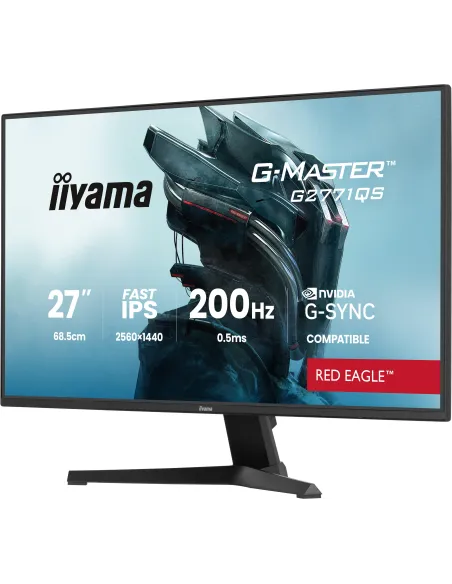 Monitor Gaming Iiyama G-MASTER G2771QS-B1 QHD 200Hz Fast IPS