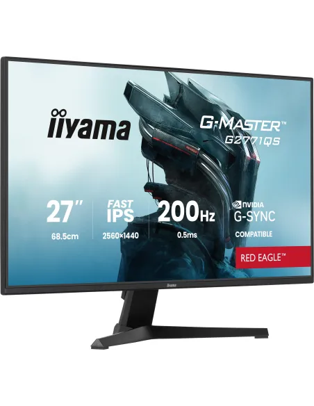 Monitor Gaming Iiyama G-MASTER G2771QS-B1 QHD 200Hz Fast IPS