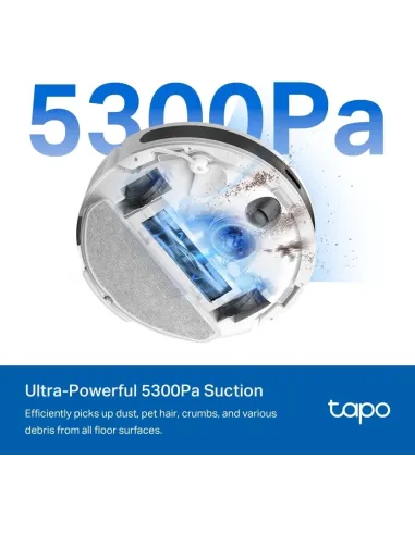 Robot aspirador TP-Link Tapo RV20 Max Plus White