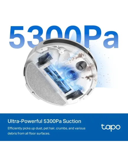Robot aspirador TP-Link Tapo RV20 Max Plus White