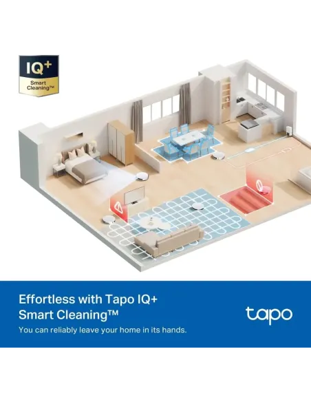 Robot aspirador TP-Link Tapo RV20 Max Plus White
