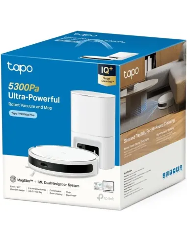 Robot aspirador TP-Link Tapo RV20 Max Plus White