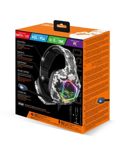Spirit of Gamer Elite H50 Gaming Camuflaje