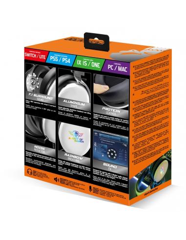 Spirit of Gamer XPERT H700 Auriculares Gaming Blanco